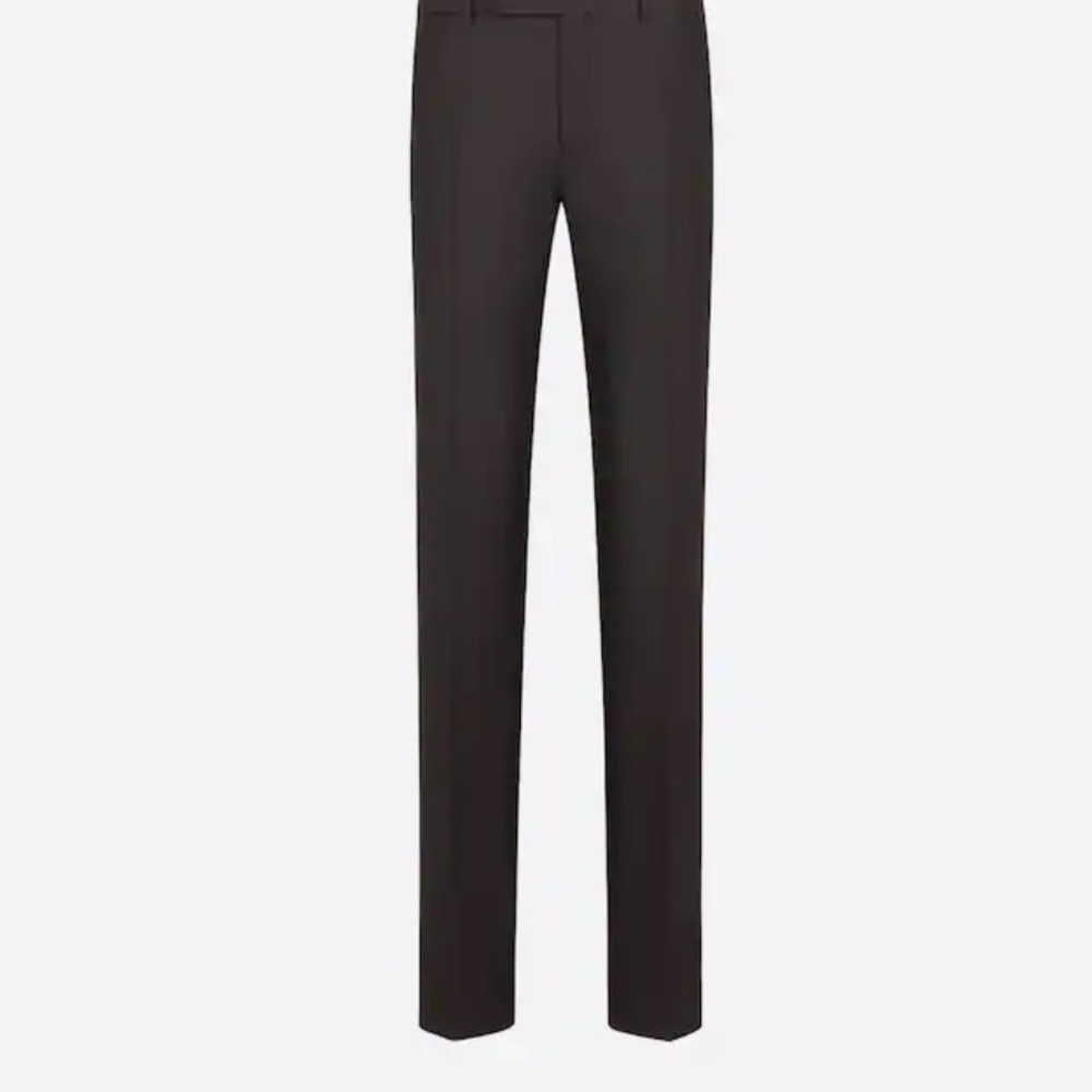 Christian Dior separates high waist vintage wool black/silk lined pants. Size 10